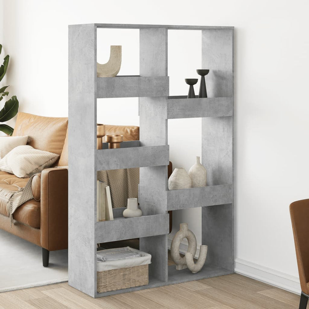 Kambario pertvara, betono pilka, 100x33x155,5cm, mediena - Namų Idėja
