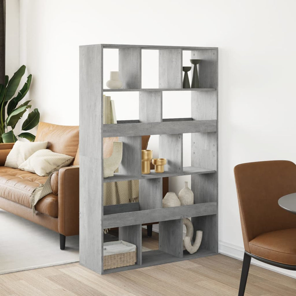 Kambario pertvara, betono pilka, 100x33x156,5cm, mediena - Namų Idėja