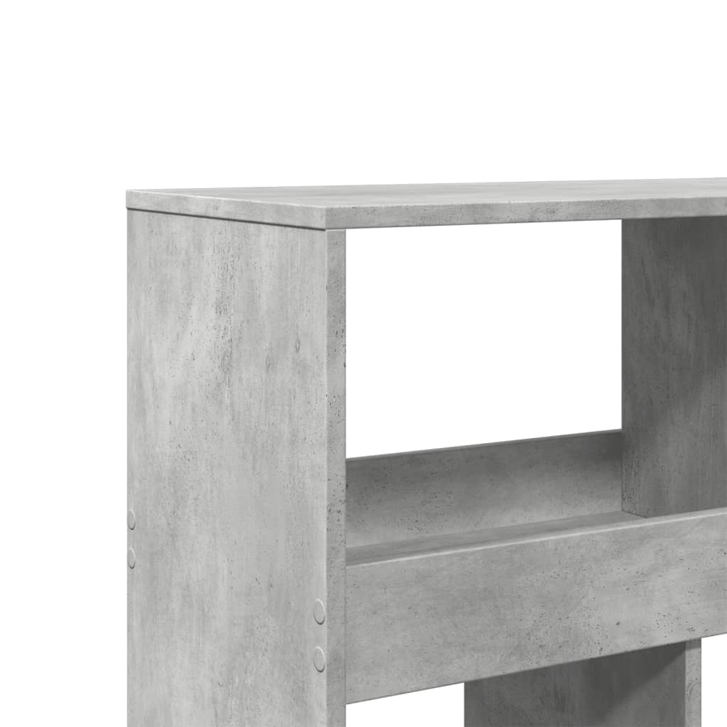 Kambario pertvara, betono pilka, 100x33x187,5cm, mediena - Namų Idėja