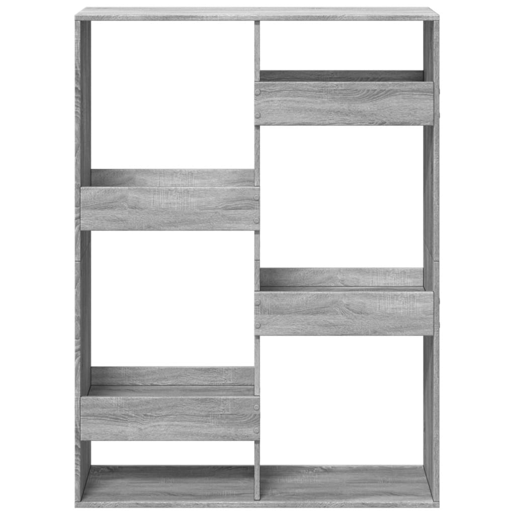 Kambario pertvara, pilka ąžuolo, 100x33x135cm, apdirbta mediena - Namų Idėja