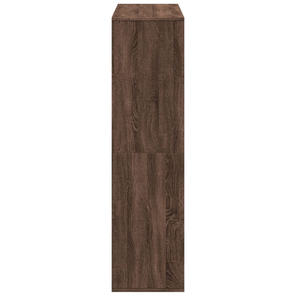 Kambario pertvara, ruda ąžuolo, 100x33x125,5cm, mediena - Namų Idėja