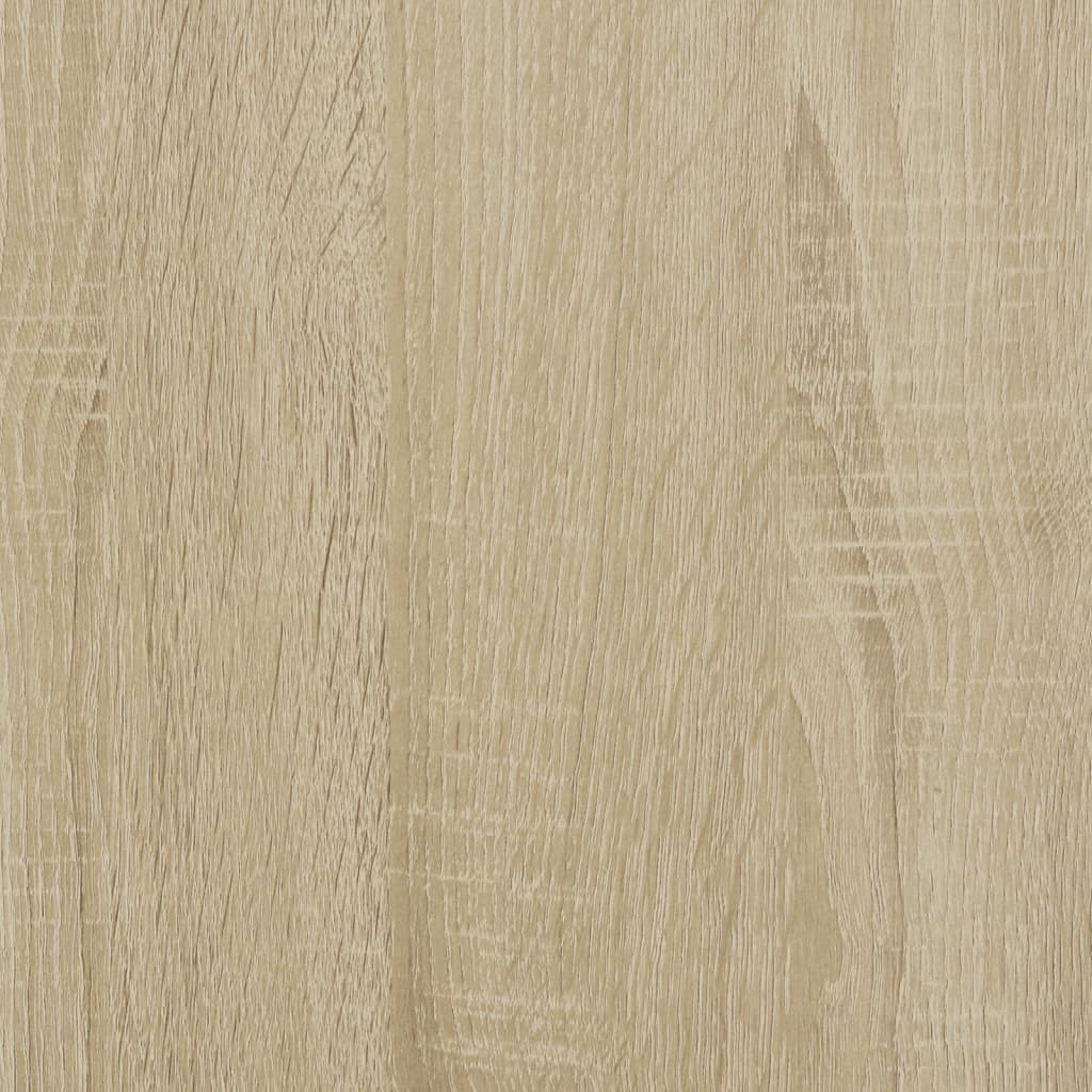Kampinė knygų lentyna, 4 aukštų, ąžuolo, 85x85x140cm, mediena - Namų Idėja