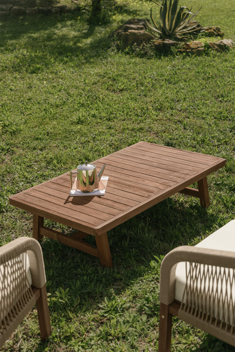 Coffee table DEXTER, 130x75 cm, rustic brown
