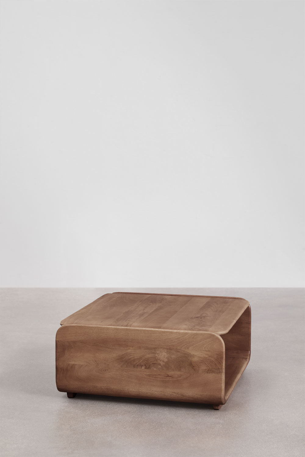 Kavos staliukas MAROARO 75x75 cm, mediena