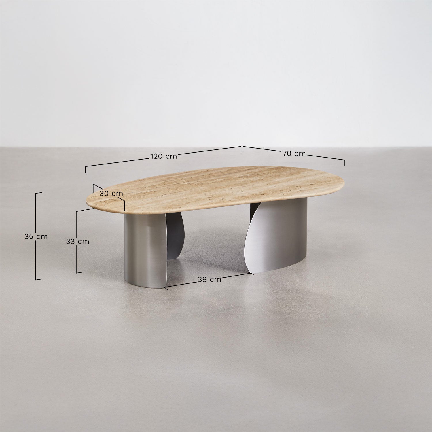 Coffee table VMILA, 120×70