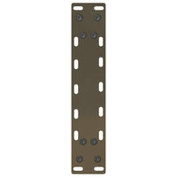 Kavos staliuko kojelės, 2 vnt., 40 x (30 - 31) cm, natūralus plienas - Namų Idėja