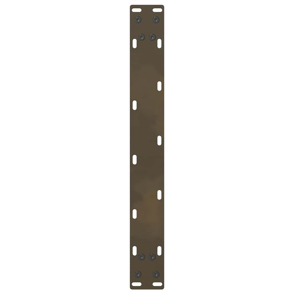Kavos staliuko kojelės, 2 vnt., 60x(42 - 43) cm, natūralus plienas - Namų Idėja
