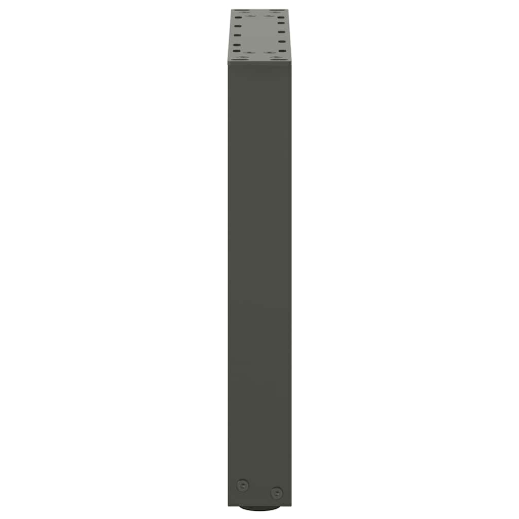Kavos staliuko kojelės, 2 vnt., antracito spalvos, 28x(42 - 43) cm, plienas - Namų Idėja