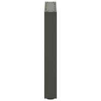 Kavos staliuko kojelės, 2 vnt., antracito spalvos, 28x(42 - 43) cm, plienas - Namų Idėja