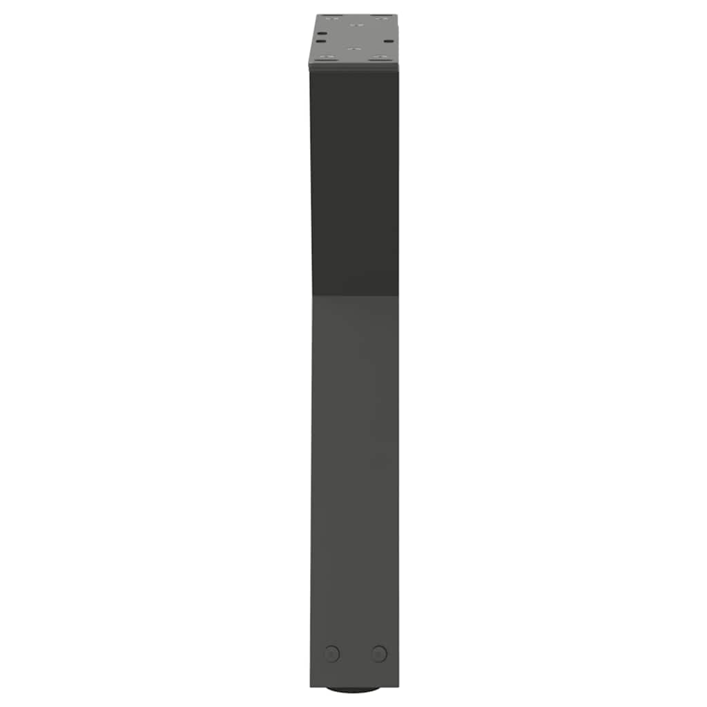 Kavos staliuko kojelės, 2 vnt., antracito spalvos, 28x(42 - 43,3) cm, plienas - Namų Idėja