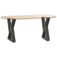 Kavos staliuko kojelės, 2 vnt., antracito spalvos, 28x(42 - 43,3) cm, plienas - Namų Idėja