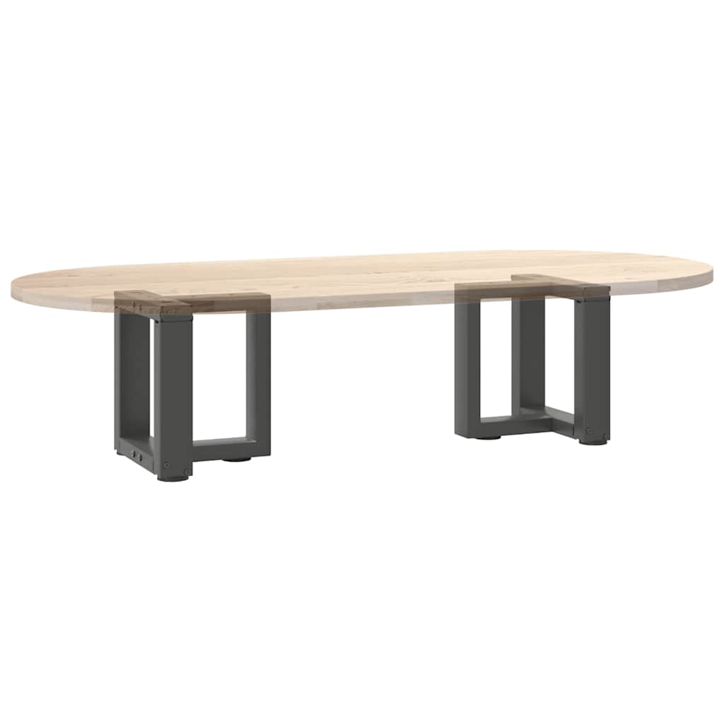 Kavos staliuko kojelės, 2 vnt., antracito spalvos, 30x25x(30 - 31) cm, plienas - Namų Idėja