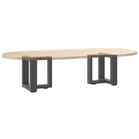 Kavos staliuko kojelės, 2 vnt., antracito spalvos, 30x25x(30 - 31) cm, plienas - Namų Idėja