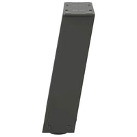 Kavos staliuko kojelės, 2 vnt., antracito spalvos, 30x(30 - 31) cm, plienas - Namų Idėja