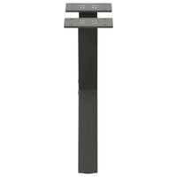 Kavos staliuko kojelės, 2 vnt., antracito spalvos, 37x(30 - 31) cm, plienas - Namų Idėja