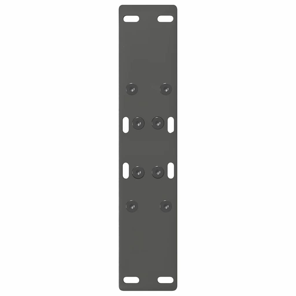 Kavos staliuko kojelės, 2 vnt., antracito spalvos, 38x(42 - 43) cm, plienas - Namų Idėja