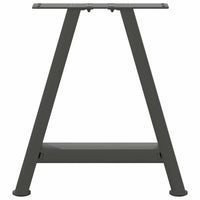 Kavos staliuko kojelės, 2 vnt., antracito spalvos, 38x(42 - 43) cm, plienas - Namų Idėja