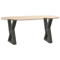 Kavos staliuko kojelės, 2 vnt., antracito spalvos, 38x(42 - 43,3) cm, plienas - Namų Idėja