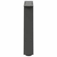 Kavos staliuko kojelės, 2 vnt., antracito spalvos, 40x(30 - 31) cm, plienas - Namų Idėja