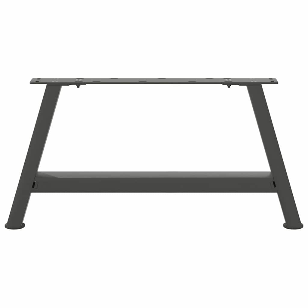 Kavos staliuko kojelės, 2 vnt., antracito spalvos, 60x(30 - 31) cm, plienas - Namų Idėja