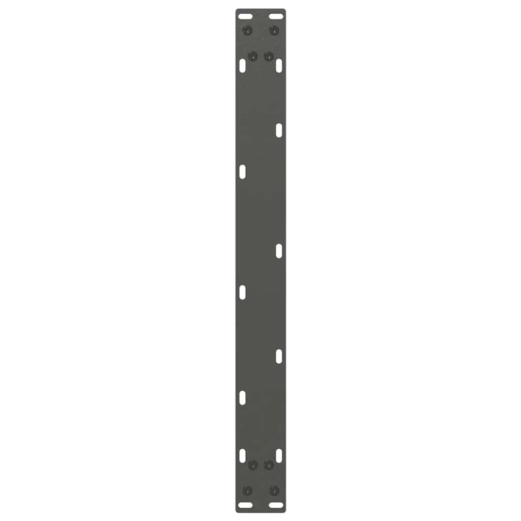 Kavos staliuko kojelės, 2 vnt., antracito spalvos, 60x(30 - 31) cm, plienas - Namų Idėja