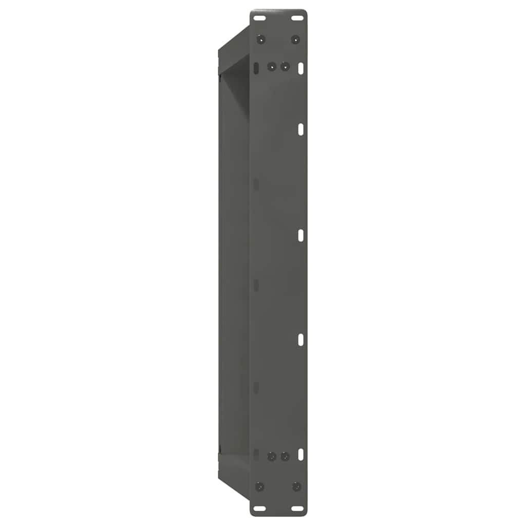 Kavos staliuko kojelės, 2 vnt., antracito spalvos, 60x(30 - 31) cm, plienas - Namų Idėja