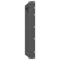 Kavos staliuko kojelės, 2 vnt., antracito spalvos, 60x(30 - 31) cm, plienas - Namų Idėja