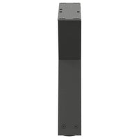 Kavos staliuko kojelės, 2 vnt., antracito spalvos, 60x(30 - 31,3) cm, plienas - Namų Idėja
