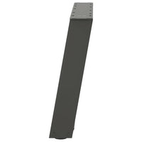 Kavos staliuko kojelės, 2 vnt., antracito spalvos, 60x(42 - 43) cm, plienas - Namų Idėja