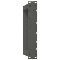 Kavos staliuko kojelės, 2 vnt., antracito spalvos, 60x(42 - 43) cm, plienas - Namų Idėja