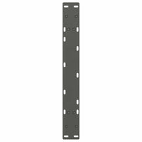 Kavos staliuko kojelės, 2 vnt., antracito spalvos, 70x(30 - 31) cm, plienas - Namų Idėja