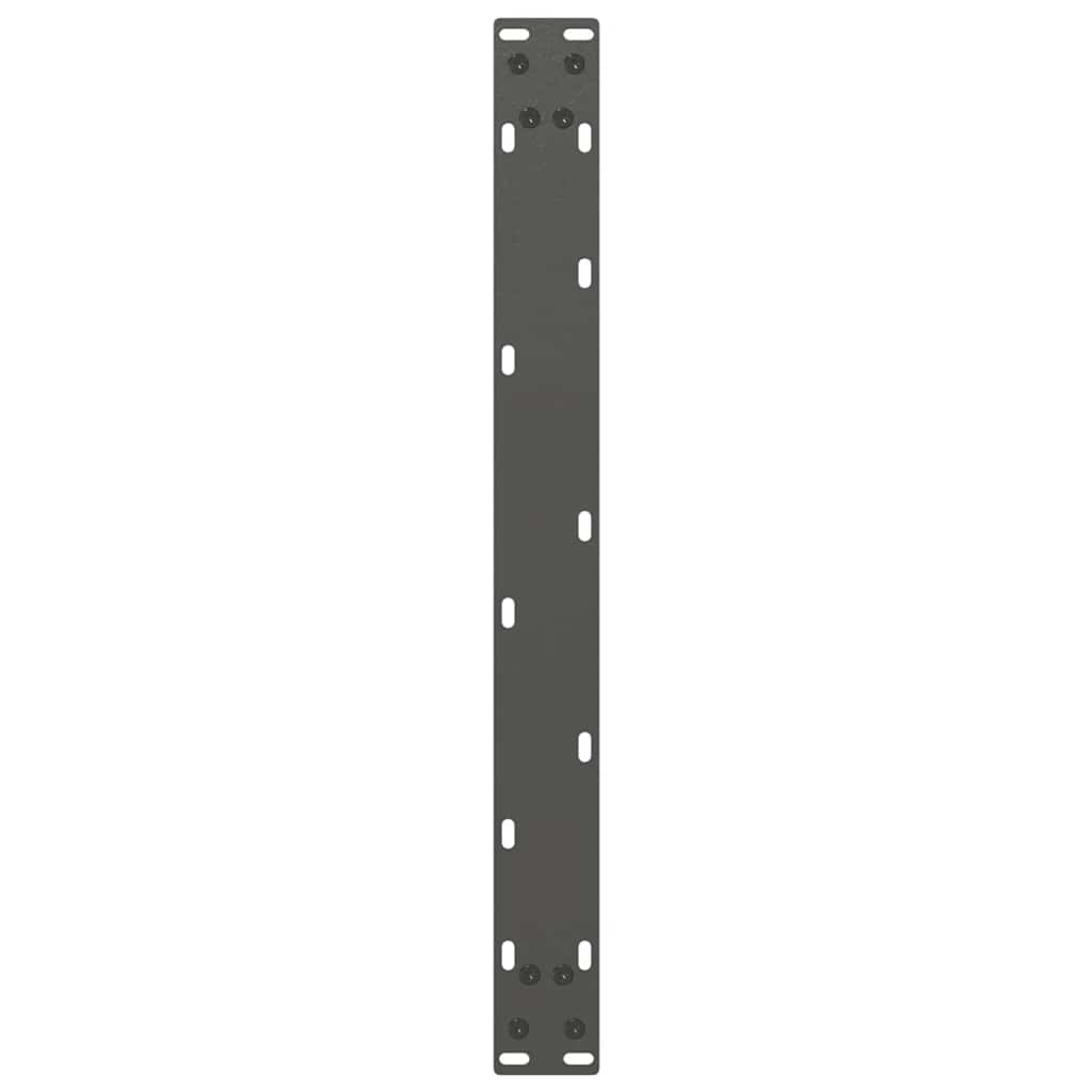 Kavos staliuko kojelės, 2 vnt., antracito spalvos, 70x(30 - 31) cm, plienas - Namų Idėja
