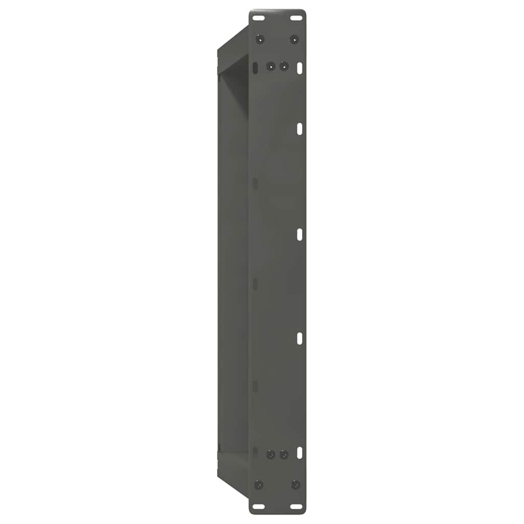 Kavos staliuko kojelės, 2 vnt., antracito spalvos, 70x(30 - 31) cm, plienas - Namų Idėja