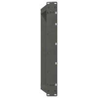 Kavos staliuko kojelės, 2 vnt., antracito spalvos, 70x(30 - 31) cm, plienas - Namų Idėja