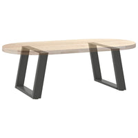 Kavos staliuko kojelės, 2 vnt., antracito spalvos, 70x(42 - 43) cm, plienas - Namų Idėja