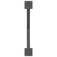 Kavos staliuko kojelės, 2 vnt., antracito spalvos, 70x(42 - 43) cm, plienas - Namų Idėja