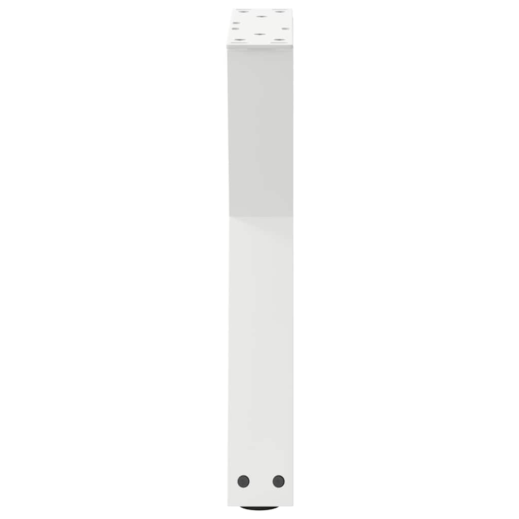 Kavos staliuko kojelės, 2 vnt., baltos, 28x(42 - 43,3) cm, plienas - Namų Idėja