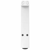 Kavos staliuko kojelės, 2 vnt., baltos, 30x(30 - 31) cm, plienas, A formos - Namų Idėja
