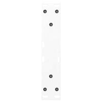 Kavos staliuko kojelės, 2 vnt., baltos, 30x(30 - 31,3) cm, plienas - Namų Idėja