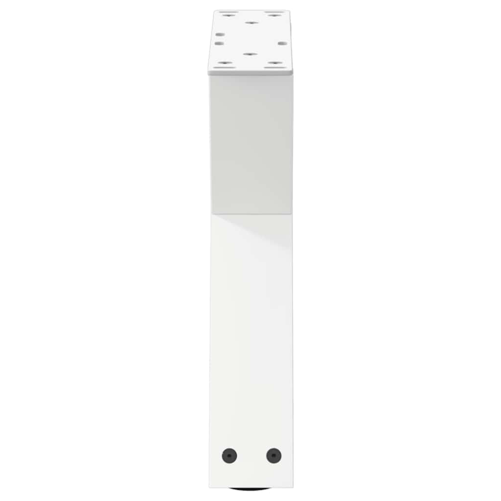 Kavos staliuko kojelės, 2 vnt., baltos, 30x(30 - 31,3) cm, plienas - Namų Idėja