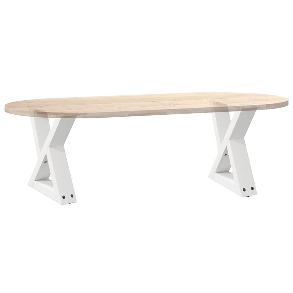 Kavos staliuko kojelės, 2 vnt., baltos, 30x(30 - 31,3) cm, plienas - Namų Idėja
