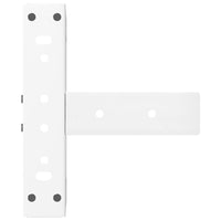 Kavos staliuko kojelės, 2 vnt., baltos, 38x25x(42 - 43) cm, plienas - Namų Idėja