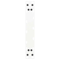 Kavos staliuko kojelės, 2 vnt., baltos, 38x(42 - 43) cm, plienas, U formos - Namų Idėja