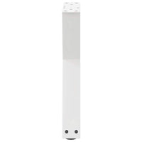 Kavos staliuko kojelės, 2 vnt., baltos, 38x(42 - 43,3) cm, plienas - Namų Idėja