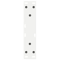 Kavos staliuko kojelės, 2 vnt., baltos, 38x(42 - 43,3) cm, plienas - Namų Idėja