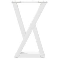 Kavos staliuko kojelės, 2 vnt., baltos, 38x(42 - 43,3) cm, plienas - Namų Idėja
