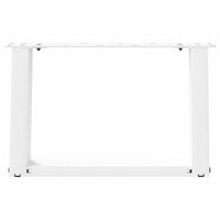 Kavos staliuko kojelės, 2 vnt., baltos, 40x(30 - 31) cm, plienas, U formos - Namų Idėja