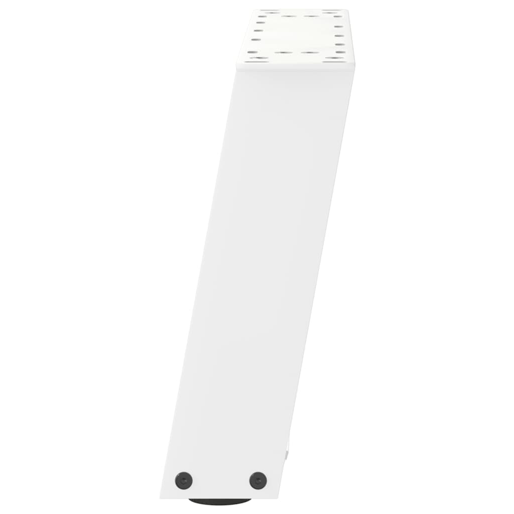 Kavos staliuko kojelės, 2 vnt., baltos, 50x(30 - 31) cm, plienas, U formos - Namų Idėja