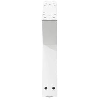 Kavos staliuko kojelės, 2 vnt., baltos, 50x(30 - 31,3) cm, plienas - Namų Idėja
