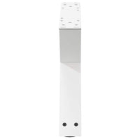 Kavos staliuko kojelės, 2 vnt., baltos, 60x(30 - 31,3) cm, plienas - Namų Idėja